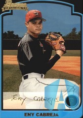 2003 Bowman Gold Houston Astros Baseball Card #190 Eny Cabreja
